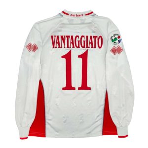 Bari 2006-07 maglia Erreà home #11 Vantaggiato matchworn