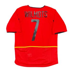 Belgio 2002 maglia Nike home #7 Wilmots