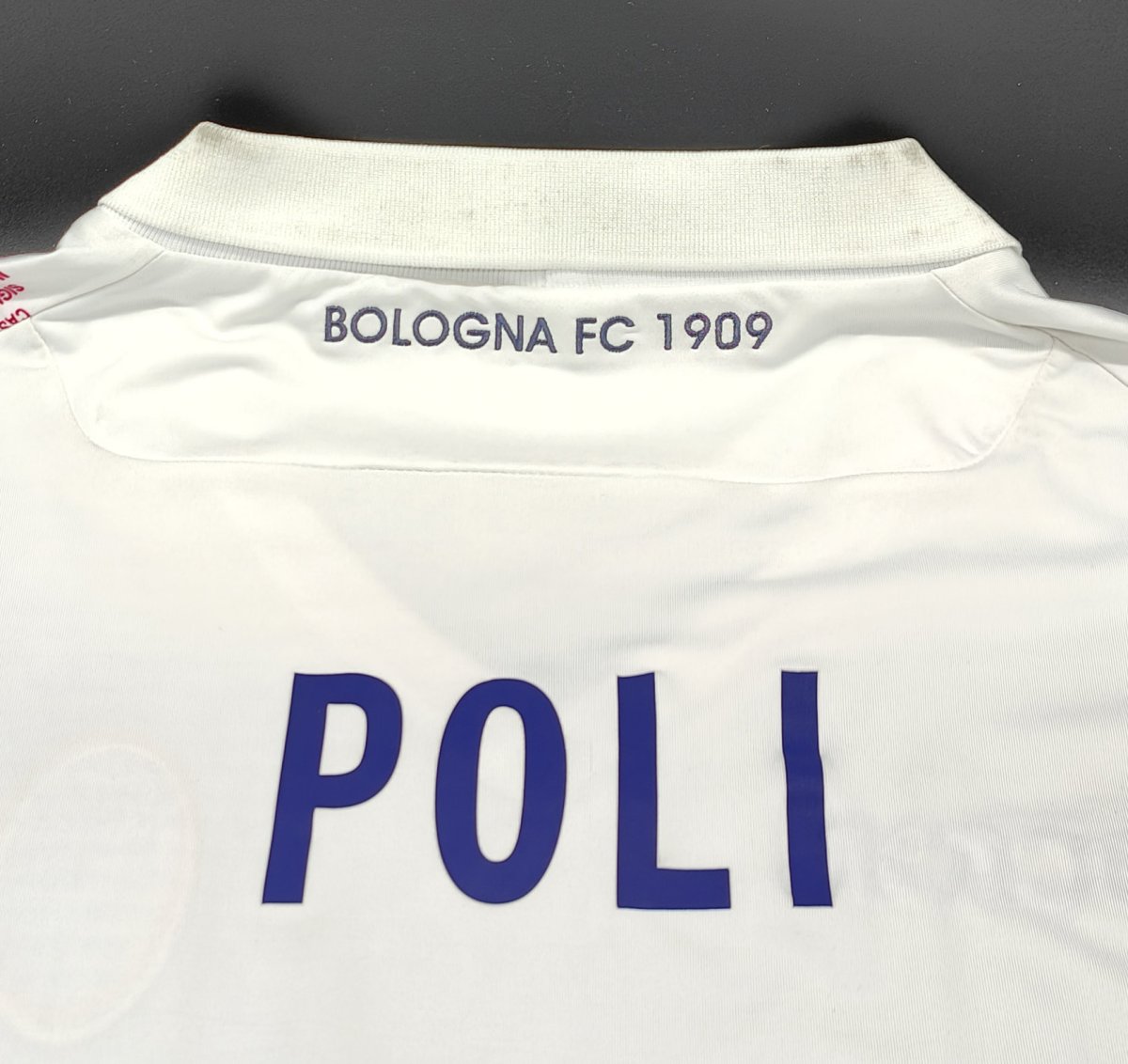 Bologna 2017-18 maglia Macron away #16 Poli - immagine 9