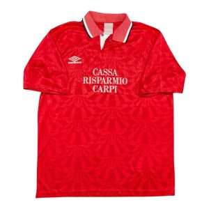 Carpi 1992-93 maglia Umbro away