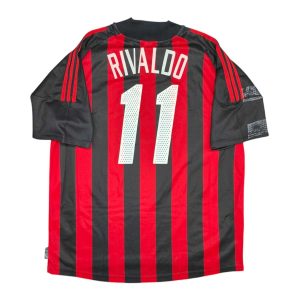 Milan 2002-03 maglia Adidas home #11 Rivaldo