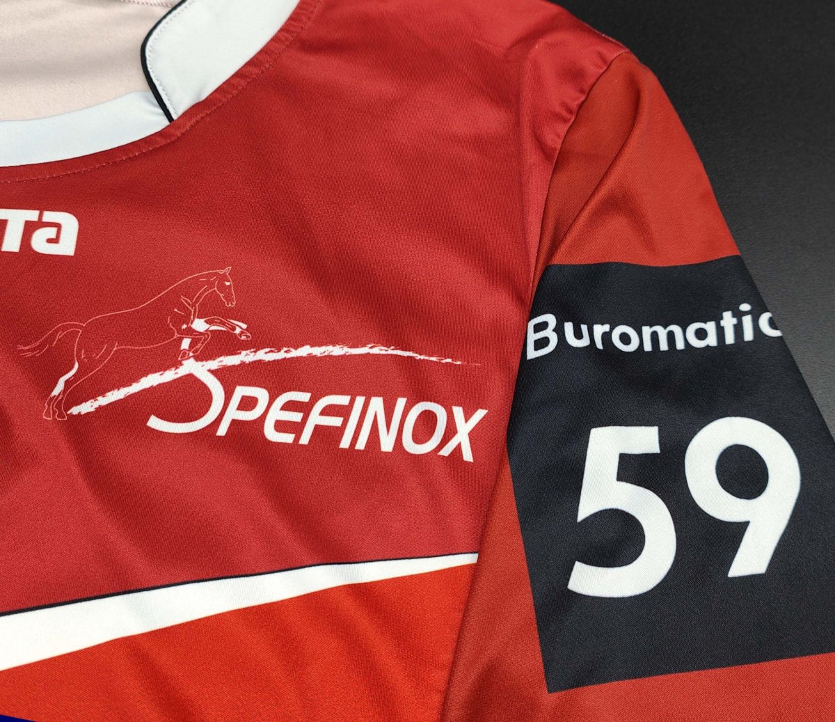 Valenciennes 2016-17 maglia Kipsta home - immagine 4