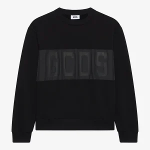 Felpa GCDS girocollo in nylon