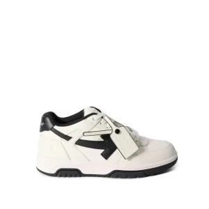 Sneaker OFF-WHITE Out Of Office in bianco e nero